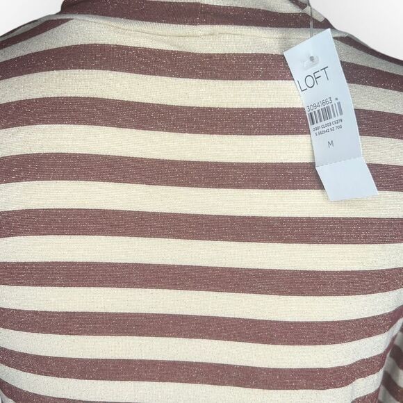 NWT Loft striped turtleneck - medium - Picture 8 of 11